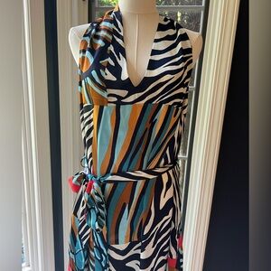 Multicolor Print Maxi Dress - NWT